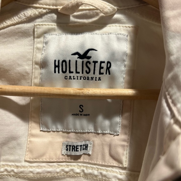 Hollister Pale Pink Camo Jean Jacket - Picture 3 of 4